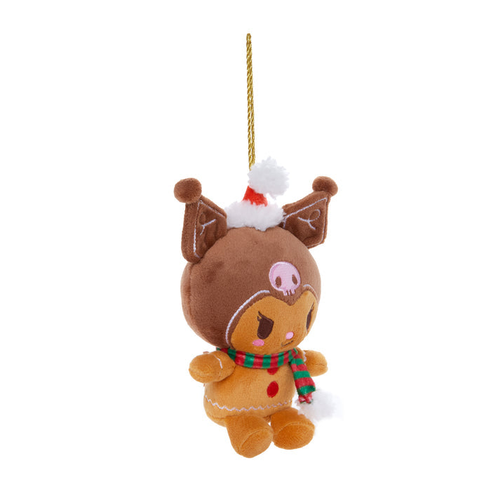 Kuromi Plush Ornament (Holiday Gingerbread Friends) Plush NAKAJIMA CORPORATION