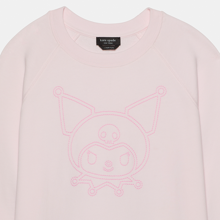Kuromi x Kate Spade New York Sweatshirt (Powdered Sugar) Apparel Kate Spade