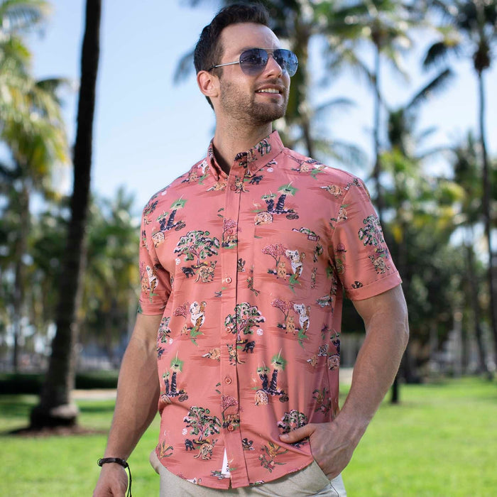 RSVLTS RSVLTS RSVLTS Travel Series 2 "Land Down Under" _ KUNUFLEX Short Sleeve Shirt