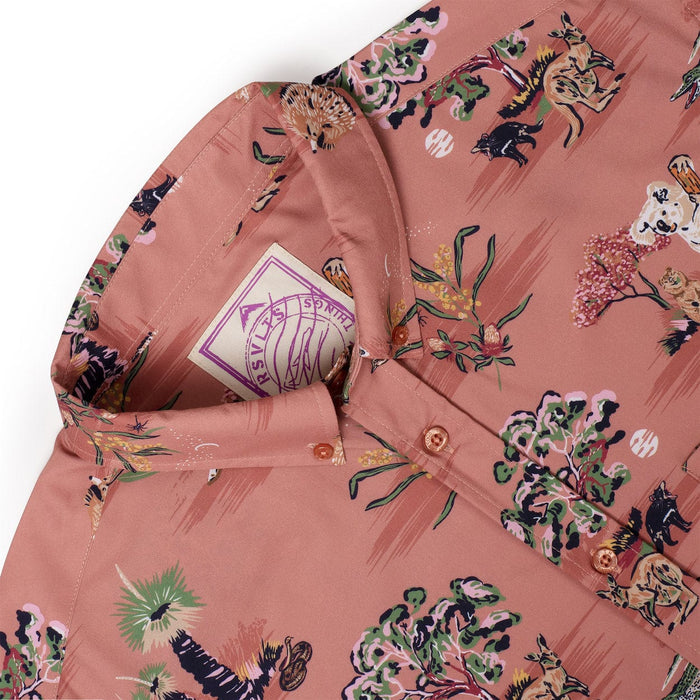 RSVLTS RSVLTS RSVLTS Travel Series 2 "Land Down Under" _ KUNUFLEX Short Sleeve Shirt