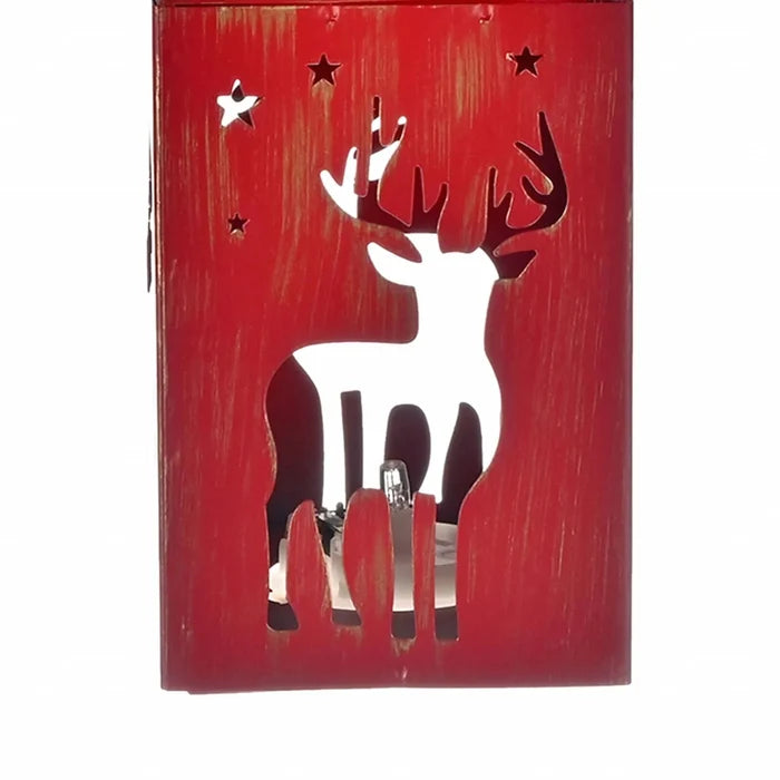 Lanterne lumineuse à Led Karaca Home en forme de cerf