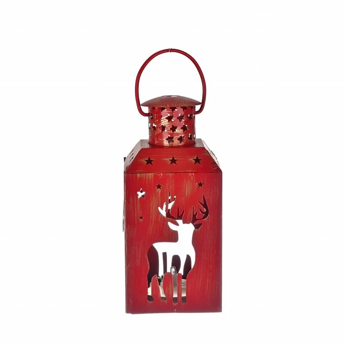 Lanterne lumineuse à Led Karaca Home en forme de cerf