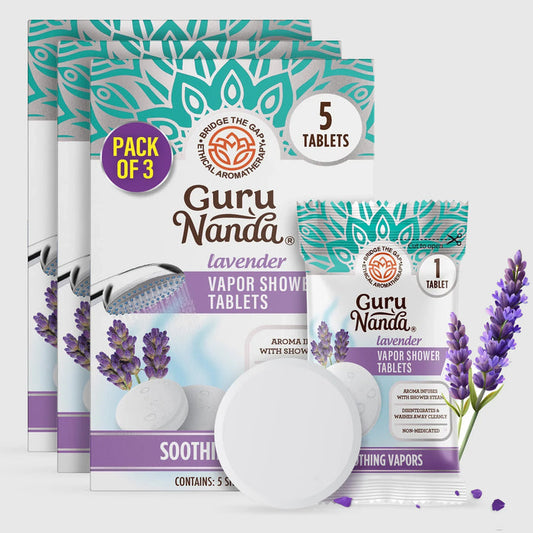 Lavender Vapor Shower Tablets - 15 Count (3 Pack)