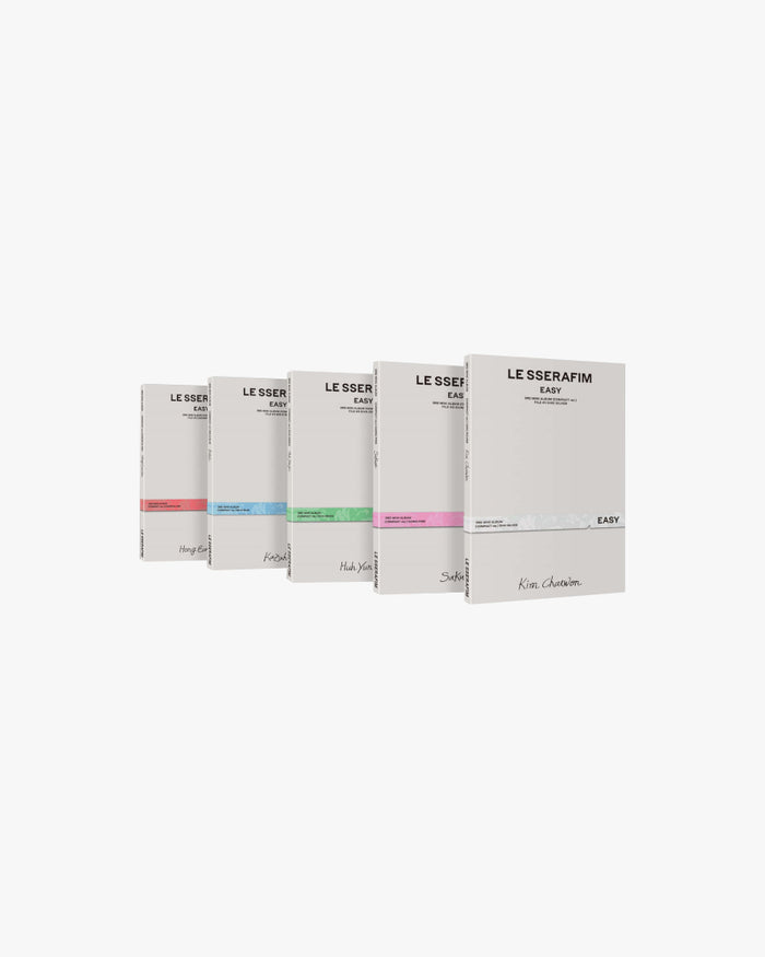 LE SSERAFIM - 3RD MINI ALBUM [EASY] (COMPACT Ver.) (5 Versions)