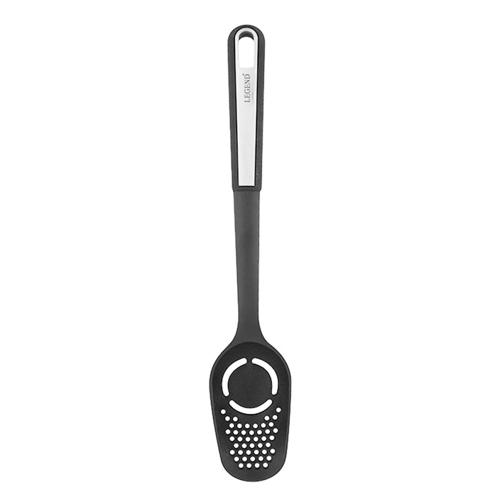 Legend Premium Nylon Slotted Spoon - Grey