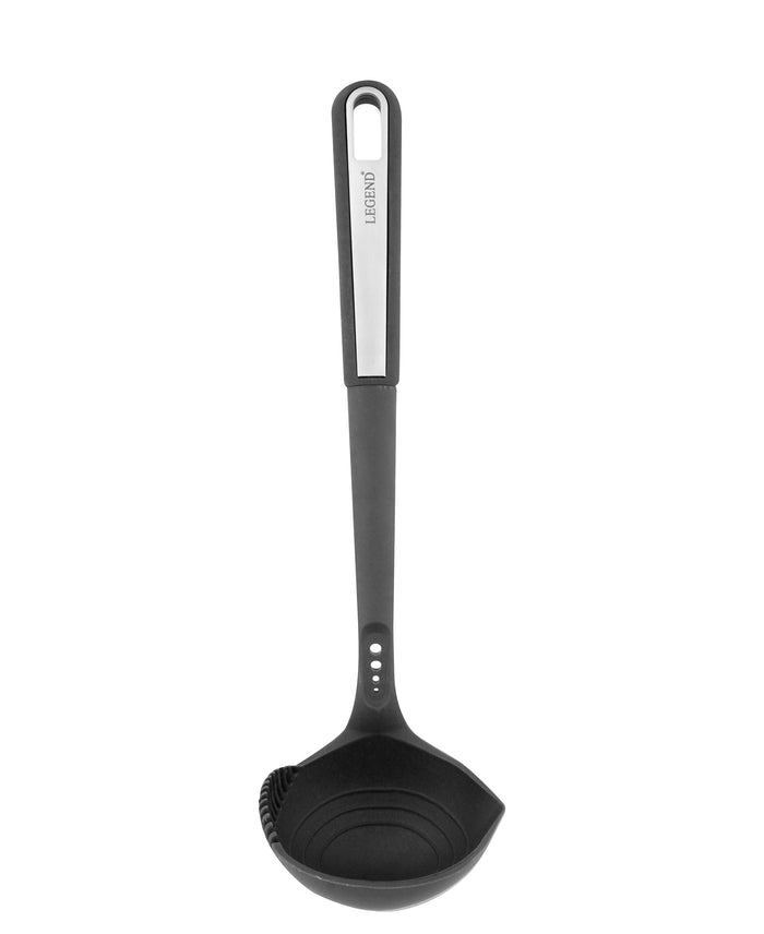 Legend Premium Nylon Soup Ladle - Black