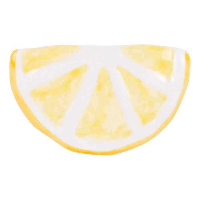 Lemon Wedge Ceramic Figurine - Glory Haus Topper