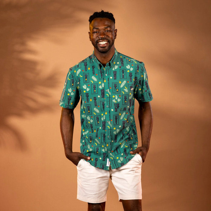 RSVLTS RSVLTS Short Sleeve Shirt Life & Land – KUNUFLEX Short Sleeve Shirt Life & Land – KUNUFLEX Short Sleeve Shirt