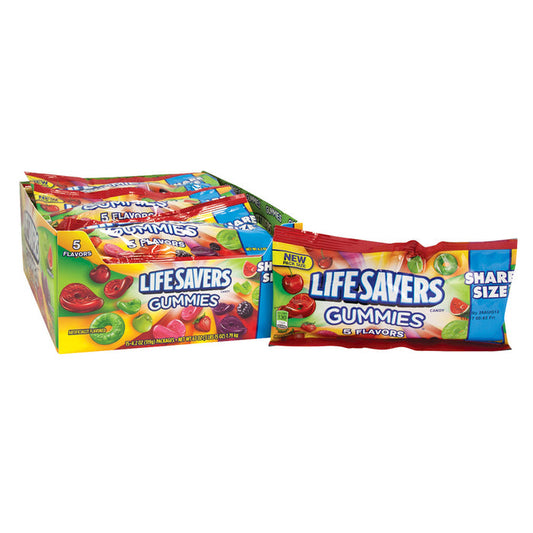 Lifesavers Gummies 5 Flavor 4.2oz Share Size - 15ct