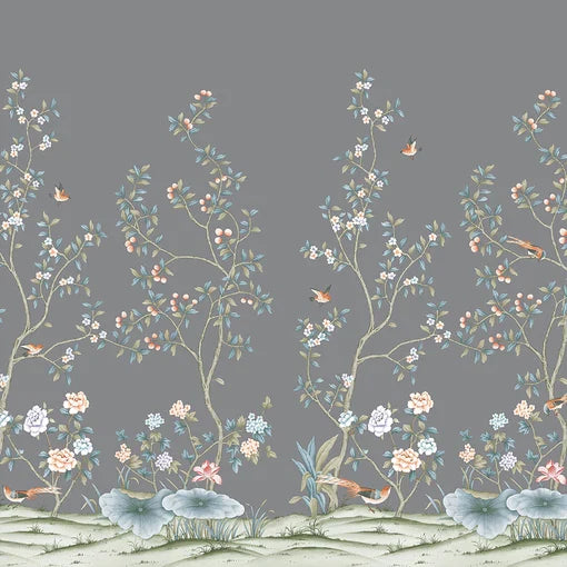 SQUARE FOOT / Storm Grey Blossom