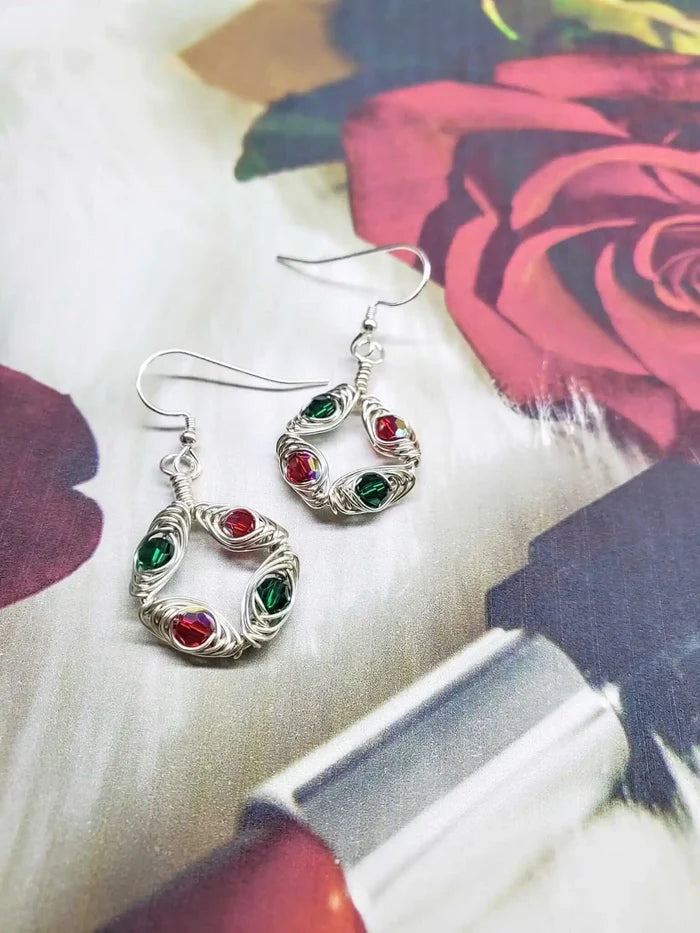 AMD1155-72025 Limited Edition Red and Green Christmas Holiday EarringsJewelryEarrings$ 96.00Alexa Martha Designs