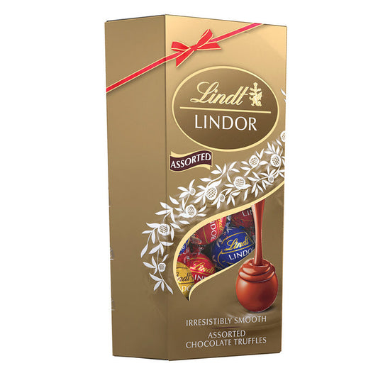 Lindt Assorted Chocolate Truffle Cornet Gift Box - 6 Count