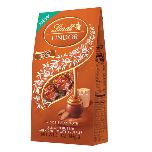 Lindt Lindor Almond Butter Truffle Candy Bag - 6 Count
