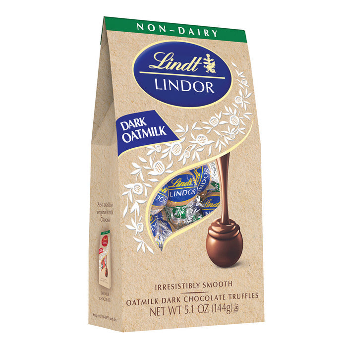 Lindt Lindor Oat Milk Dark Chocolate Truffle Candy - 6 Count