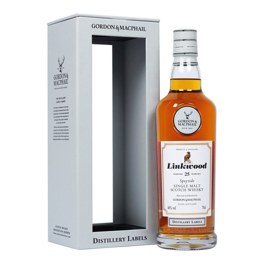 Linkwood 25 Year Old  (G&M Distillery Labels)