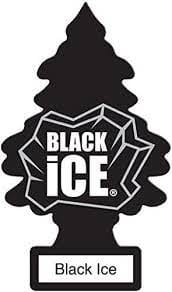 LITTLE TREE AIR FRESHENER BLACK ICE - LTAFBLI1CT
