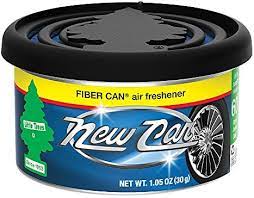 LITTLE TREES AIR FRESHENER FIBER CAN NEW CAR SCENT 30G - LTAFFCNCS30G