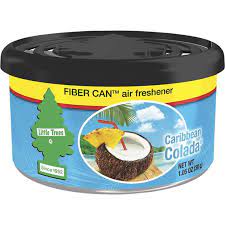 LITTLE TREES AIR FRESHENER FIBER CAN BLACK ICE 30G - LTAFFCBLI30G Pie's Variety Store