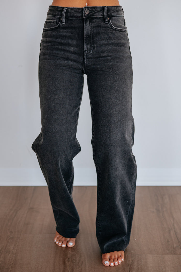 Logan Hidden Jeans - Vintage Black