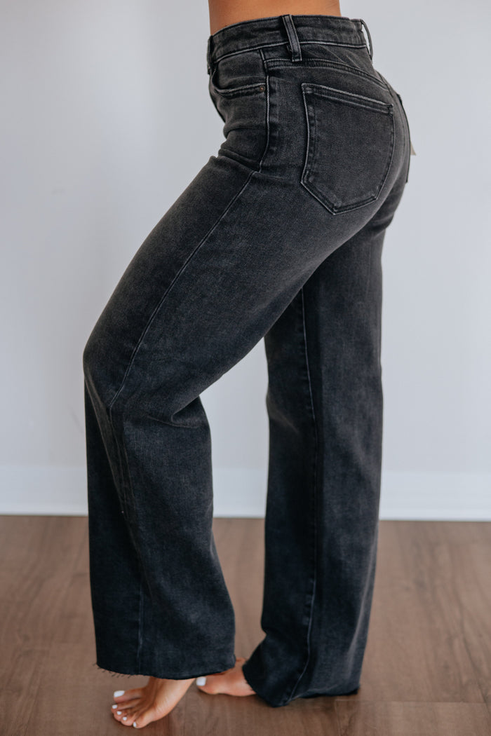 Logan Hidden Jeans - Vintage Black
