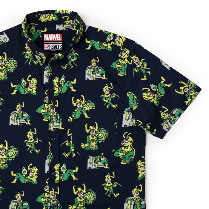 RSVLTS RSVLTS Loki “God of Mischief” – KUNUFLEX Short Sleeve Shirt