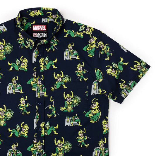 RSVLTS RSVLTS Loki “God of Mischief” – KUNUFLEX Short Sleeve Shirt
