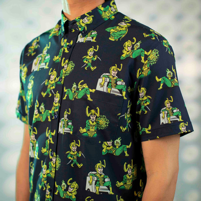 RSVLTS RSVLTS Loki “God of Mischief” – KUNUFLEX Short Sleeve Shirt