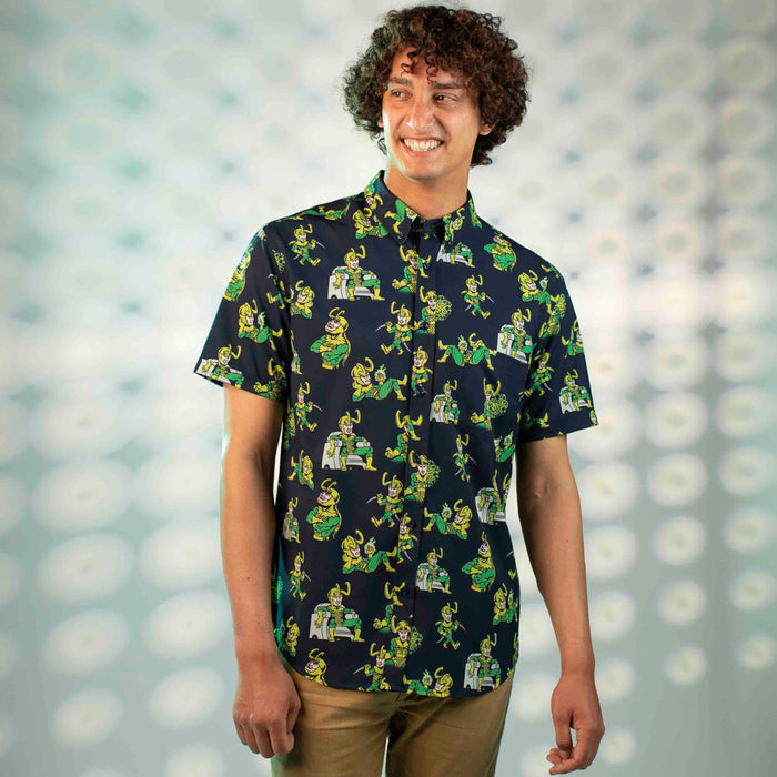 RSVLTS RSVLTS Loki “God of Mischief” – KUNUFLEX Short Sleeve Shirt