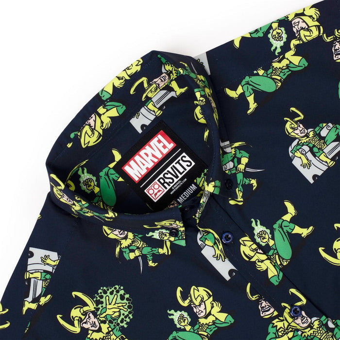 RSVLTS RSVLTS Loki “God of Mischief” – KUNUFLEX Short Sleeve Shirt
