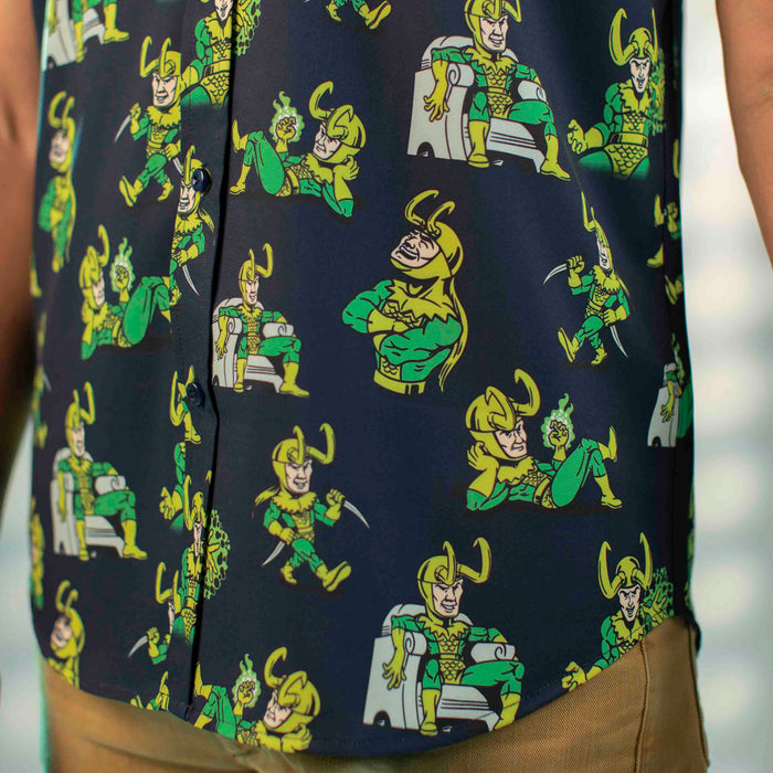 RSVLTS RSVLTS Loki “God of Mischief” – KUNUFLEX Short Sleeve Shirt
