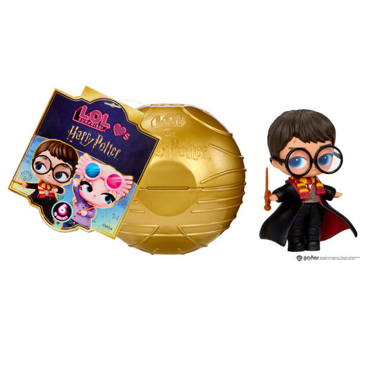 Harry Potter-themed toy figure with packaging on a white background