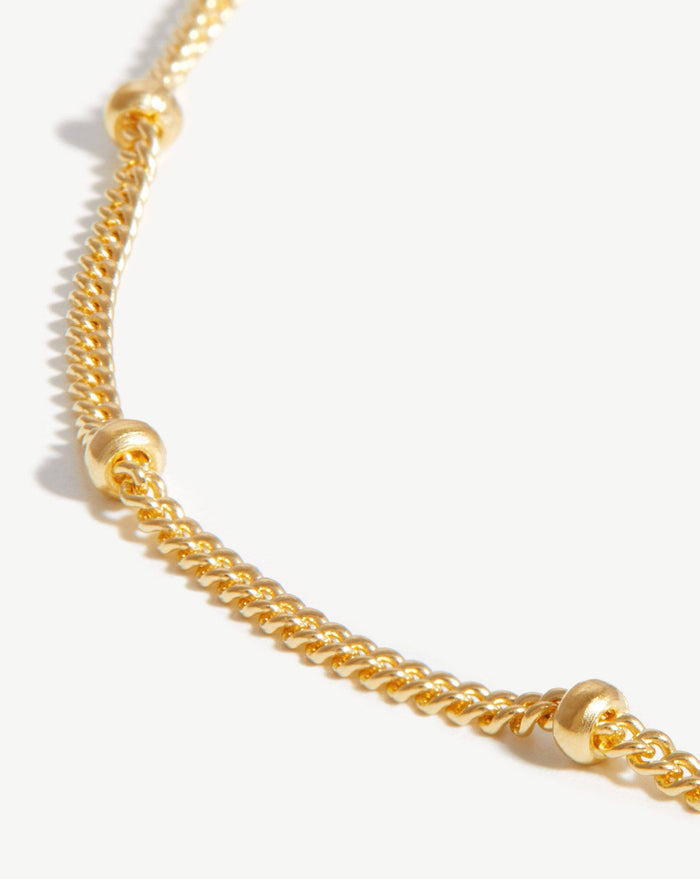 Long Bobble Chain Necklace | 18ct Gold Plated Vermeil Necklaces Missoma