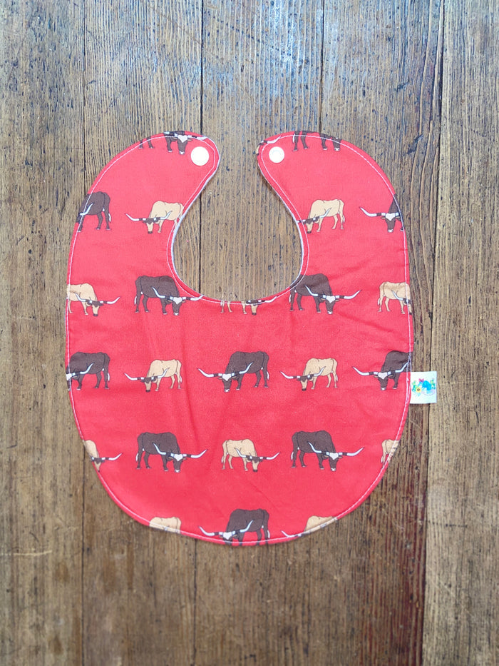 Longhorns Bib