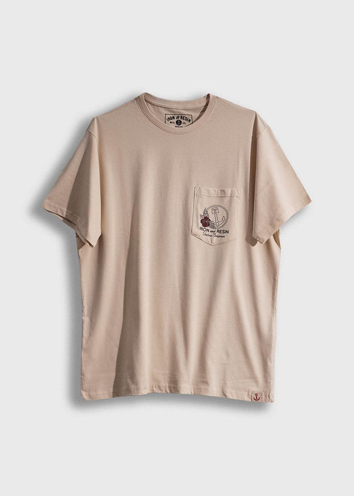 Lost Paradise Pocket Tee - Iron & Resin