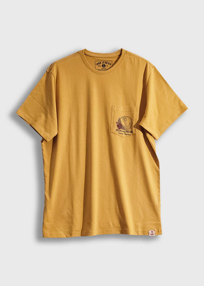 Lost Paradise Pocket Tee - Iron & Resin