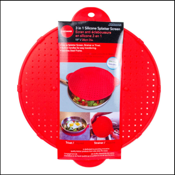 LUCIANO GOURMET 3 in 1 Splatter Screen - 70372
