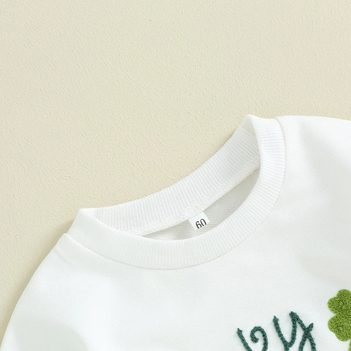 LUCKY BABE Long-Sleeve Onesie