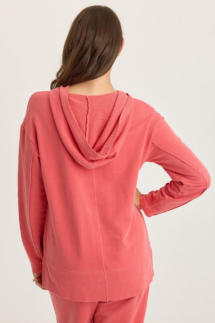 Wearables Luthor Terry V-Neck Hoodie