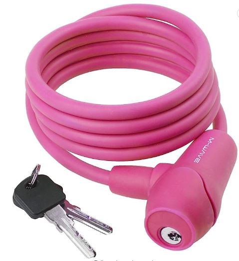 M-Wave Unisex Adult S 8.15 S Spiral Cable Lock