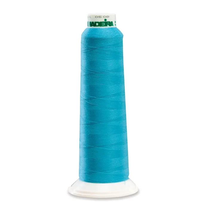 Madeira Aerolock Serger Thread - Bright Turquoise 9892