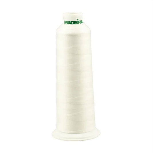 Madeira Aerolock Serger Thread - White 8010