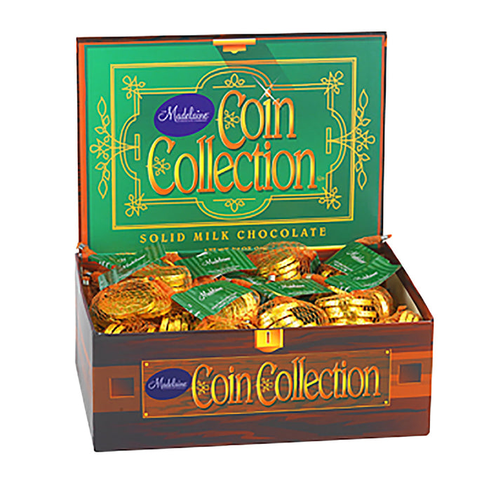 Madelaine Gold Chocolate Coins Mesh Bag - 48 Count