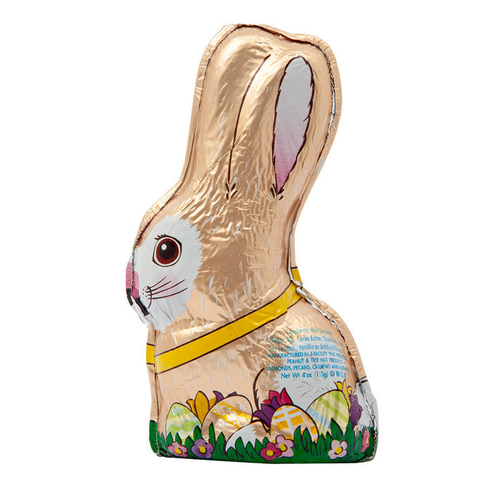 Madelaine Milk Chocolate Foiled Semi Solid Rabbit Candy - 24 Count