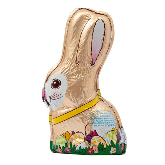 Madelaine Milk Chocolate Foiled Semi Solid Rabbit Candy - 24 Count