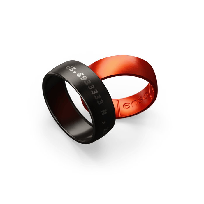 Chris Burkard Silicone Ring - Magma Hybrid