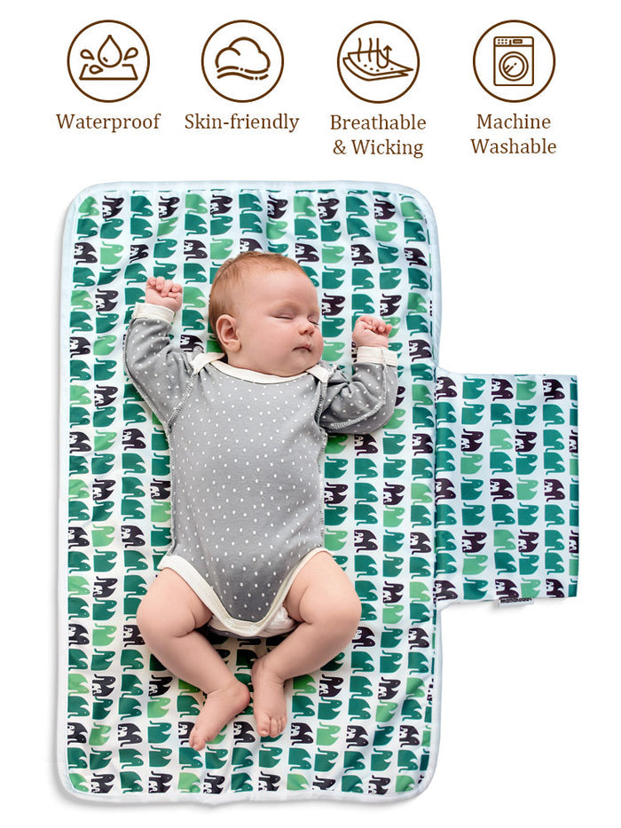 Mama Koala Portable Diaper Changing Pad - 2 PACK