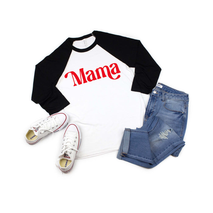 "Mama, Mama's Boy/ Girl" Mommy and Me Valentine's Day Raglan