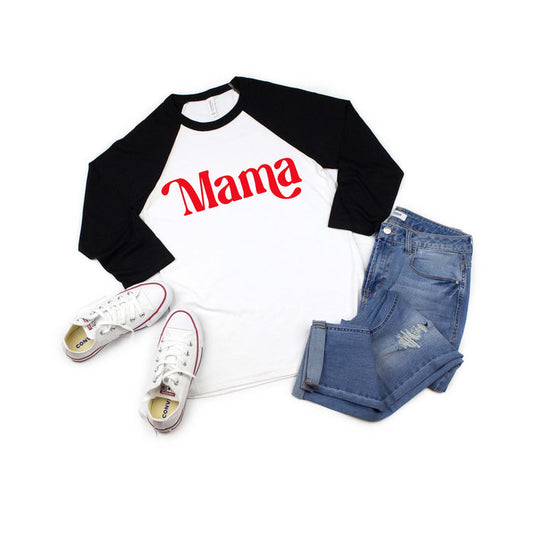 "Mama, Mama's Boy/ Girl" Mommy and Me Valentine's Day Raglan