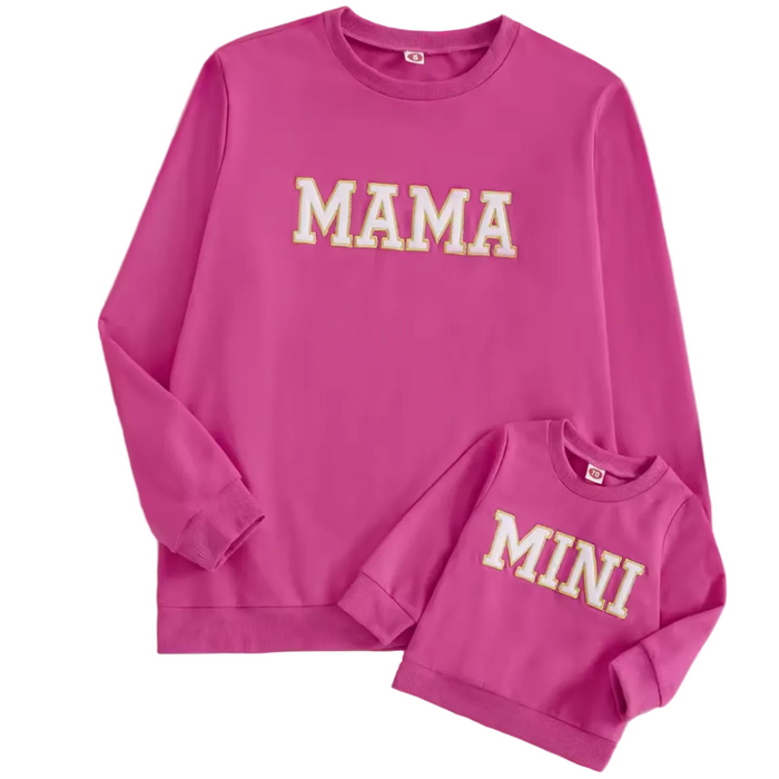 MAMA & MINI Matching Long-Sleeve