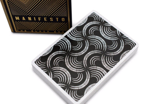 Manifesto Gold Playing Cards by US Playing Card Co.